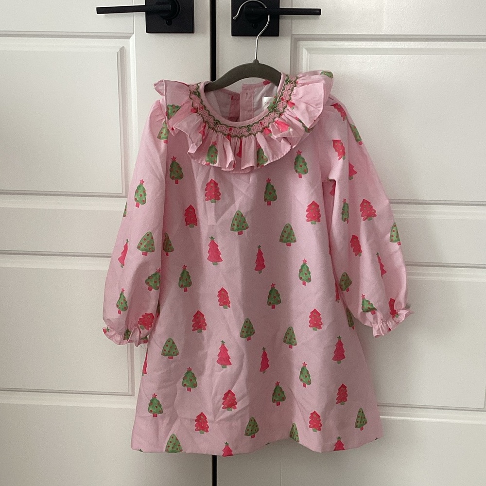 Cecil and Lou girls size 6 Christmas tree dress